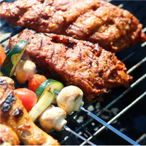 باربیکیو-گریل-ذغالی-کباب پز